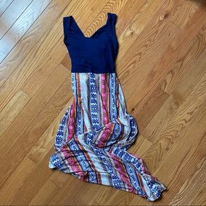 Gilli Maxi Cross-back Dress